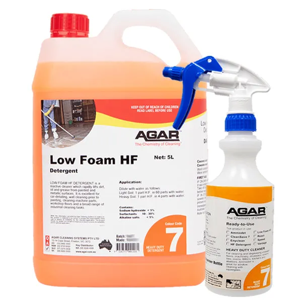 Agar Low Foam HF Detergent