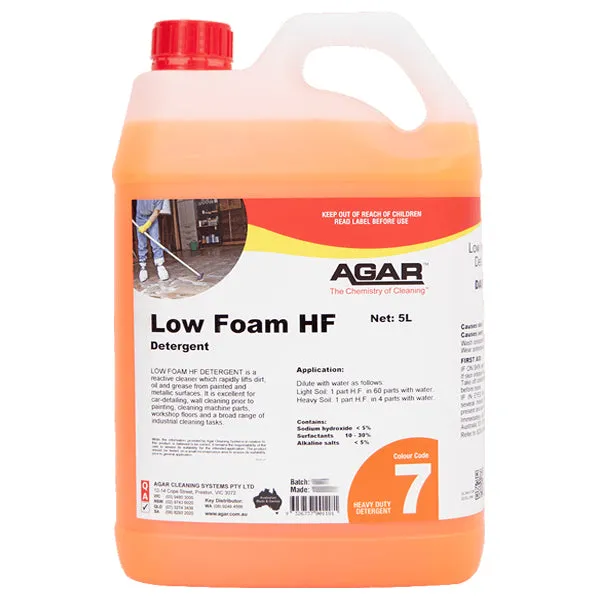 Agar Low Foam HF Detergent