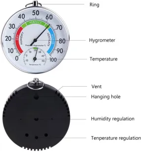 Analog Thermometer-Hygrometer