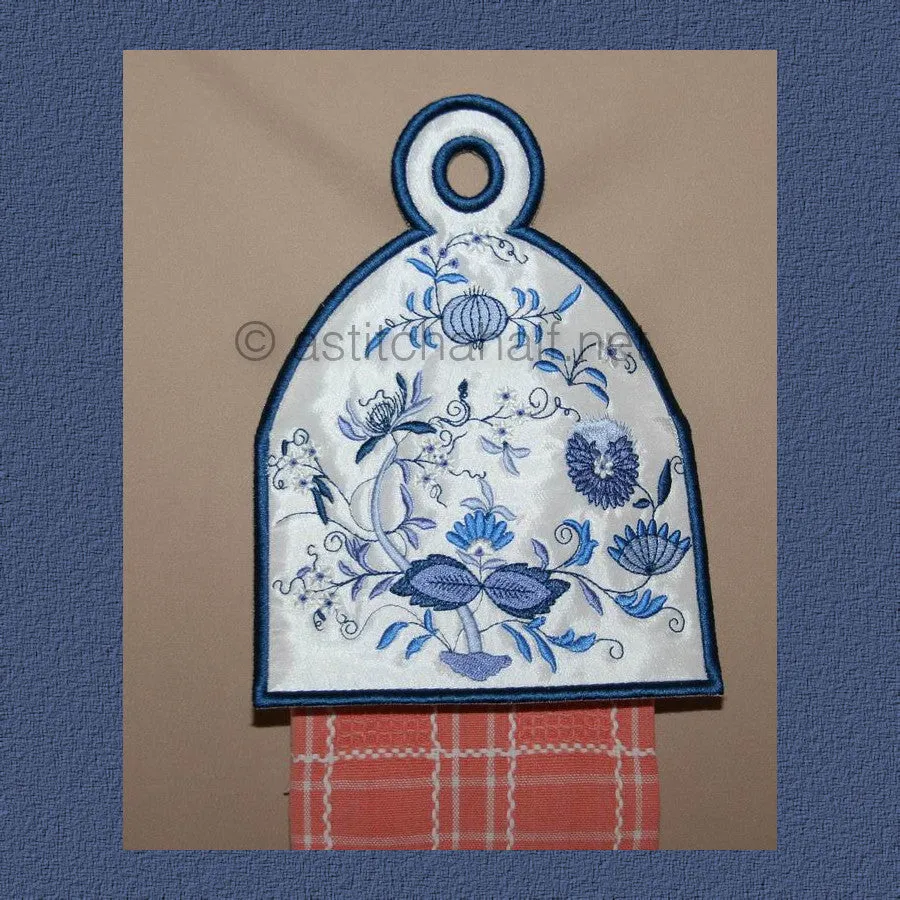 Blue Onion Towel Toppers