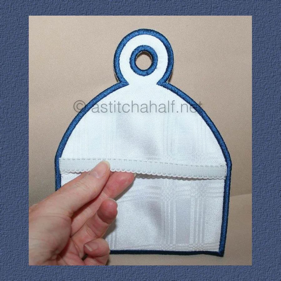 Blue Onion Towel Toppers