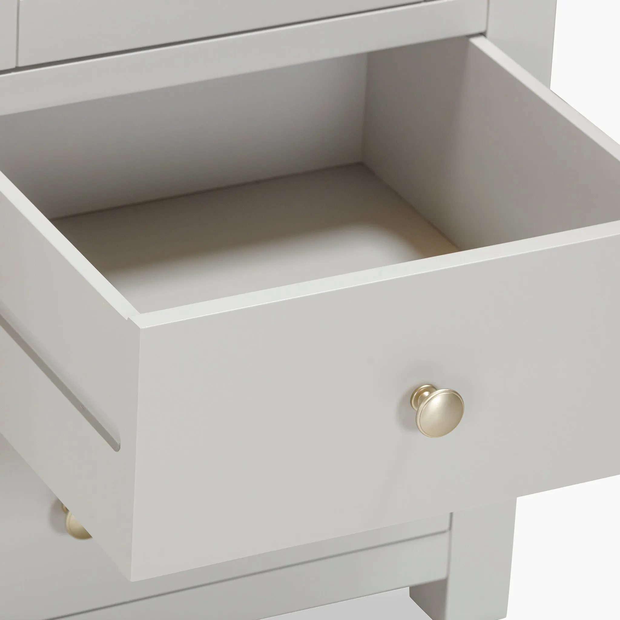 Burford Triple Larder Unit in Pebble Grey