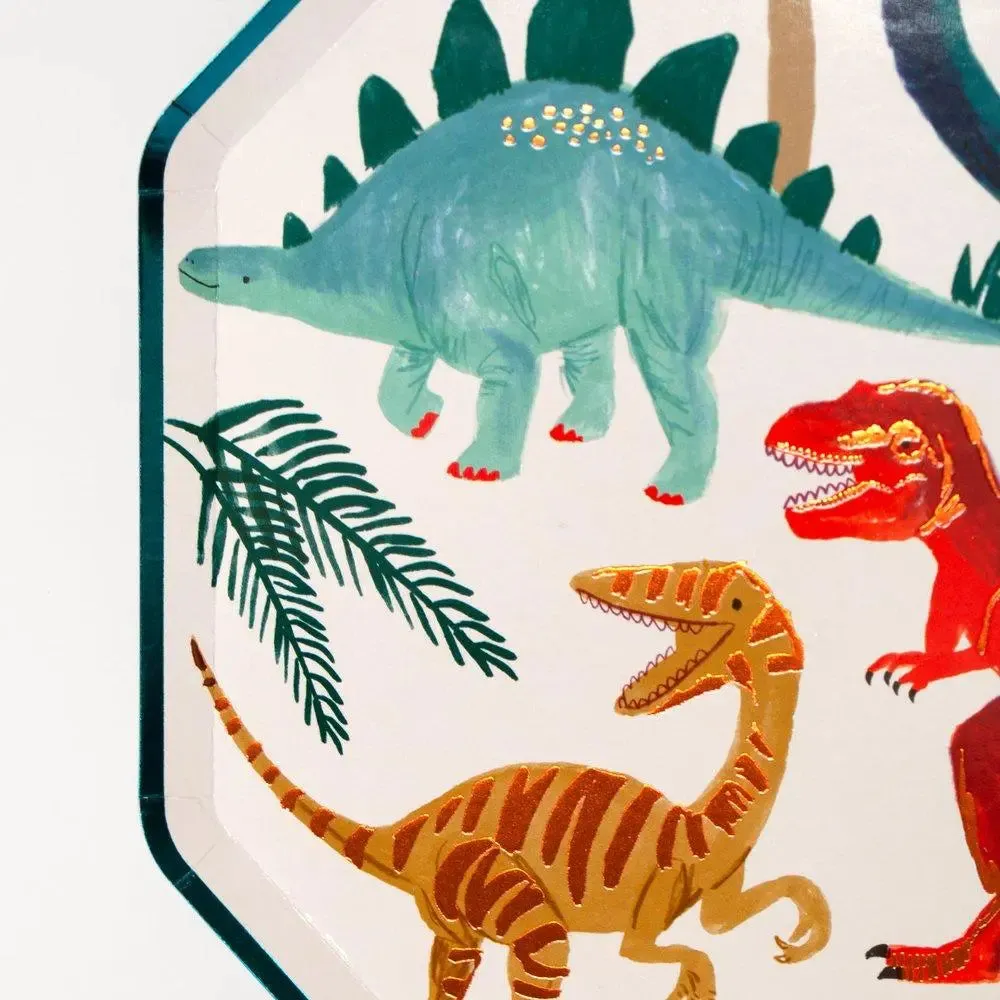 Dinosaur Kingdom dinner plates
