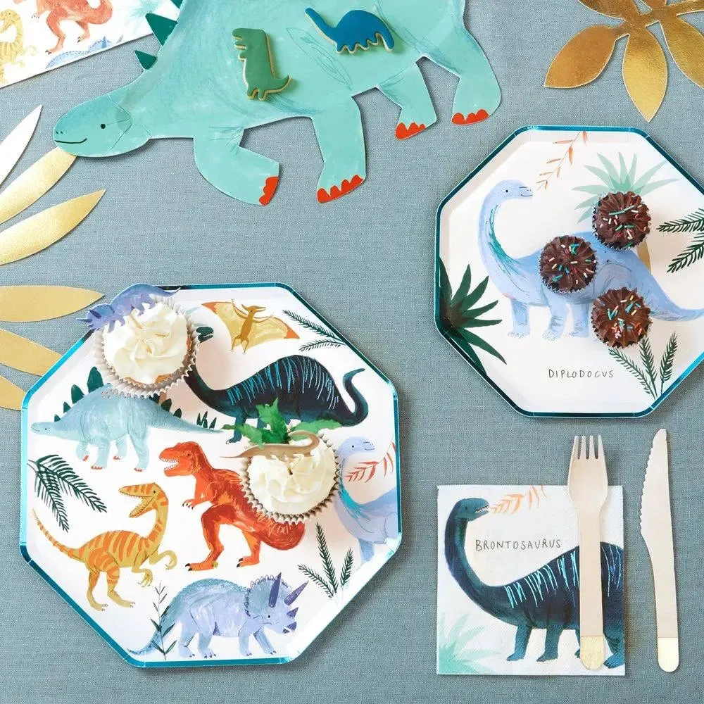 Dinosaur Kingdom dinner plates