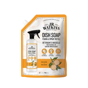Dish Soap Foaming Orange 32floz Refill