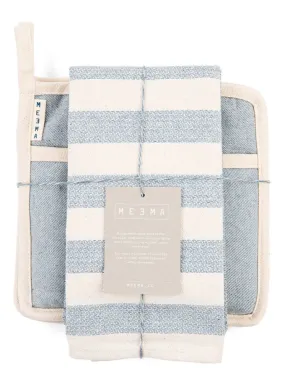 Dish Towels with Pot Holder Set