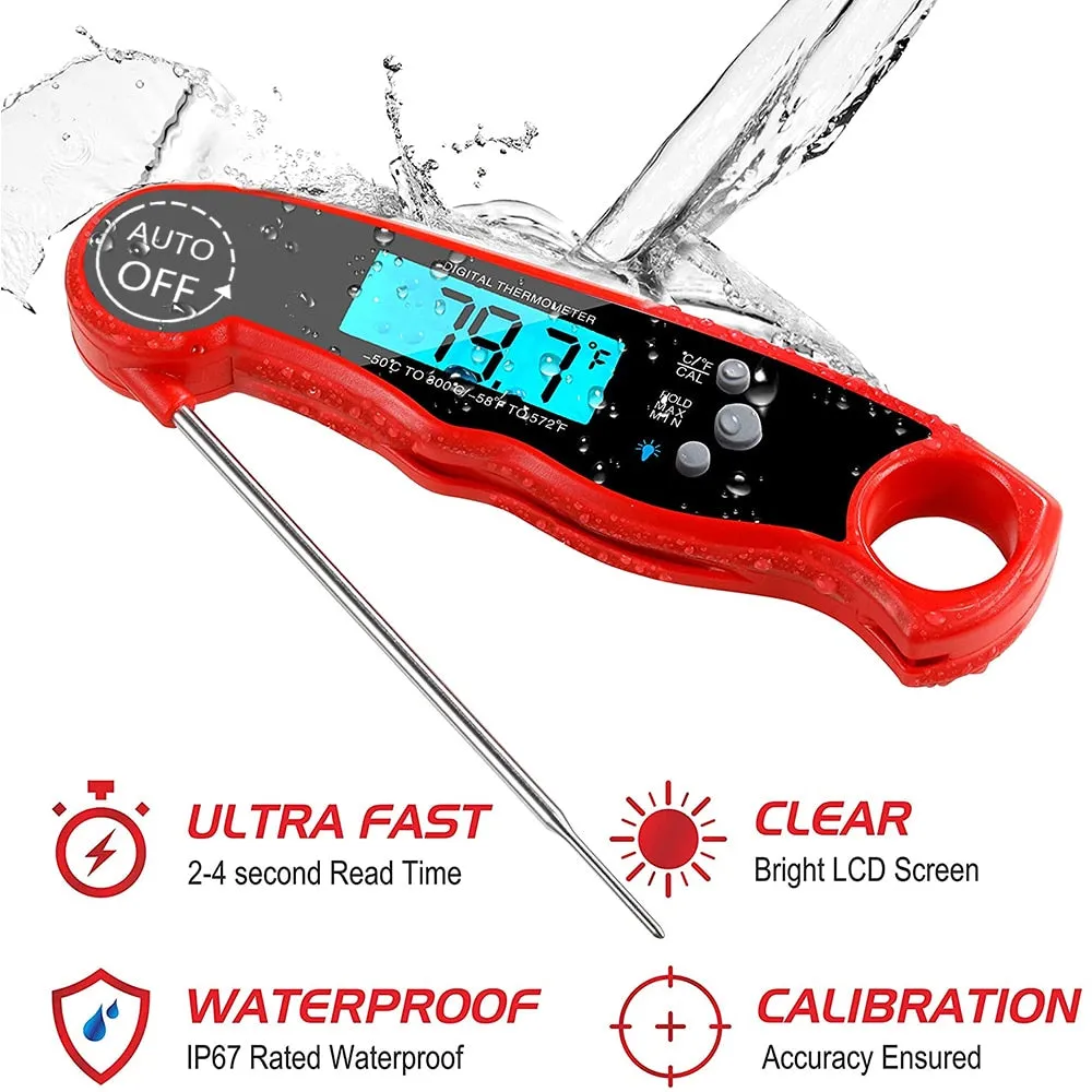 Food Thermometer Digital Kitchen Thermometer Meat Cooking Electronic