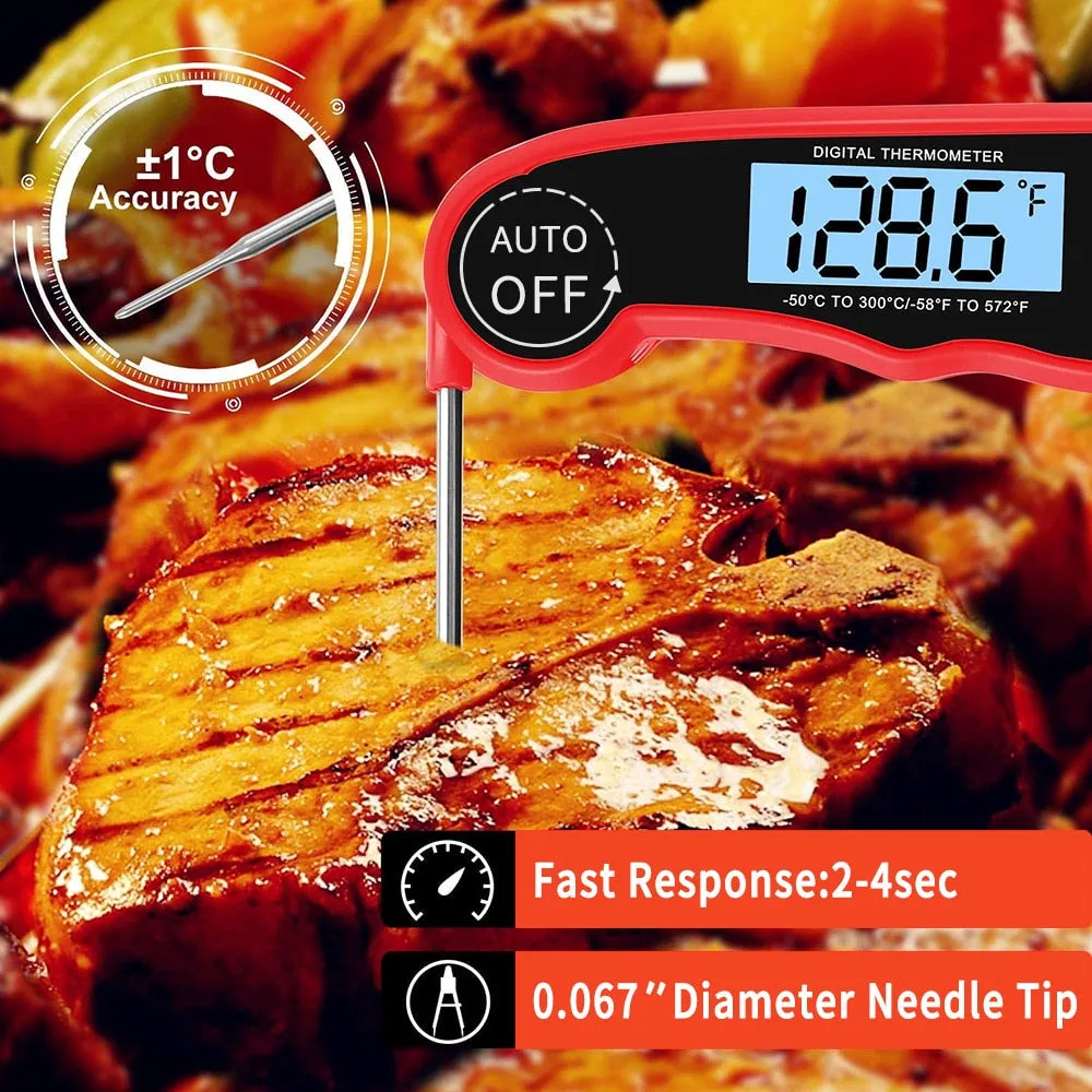 Food Thermometer Digital Kitchen Thermometer Meat Cooking Electronic