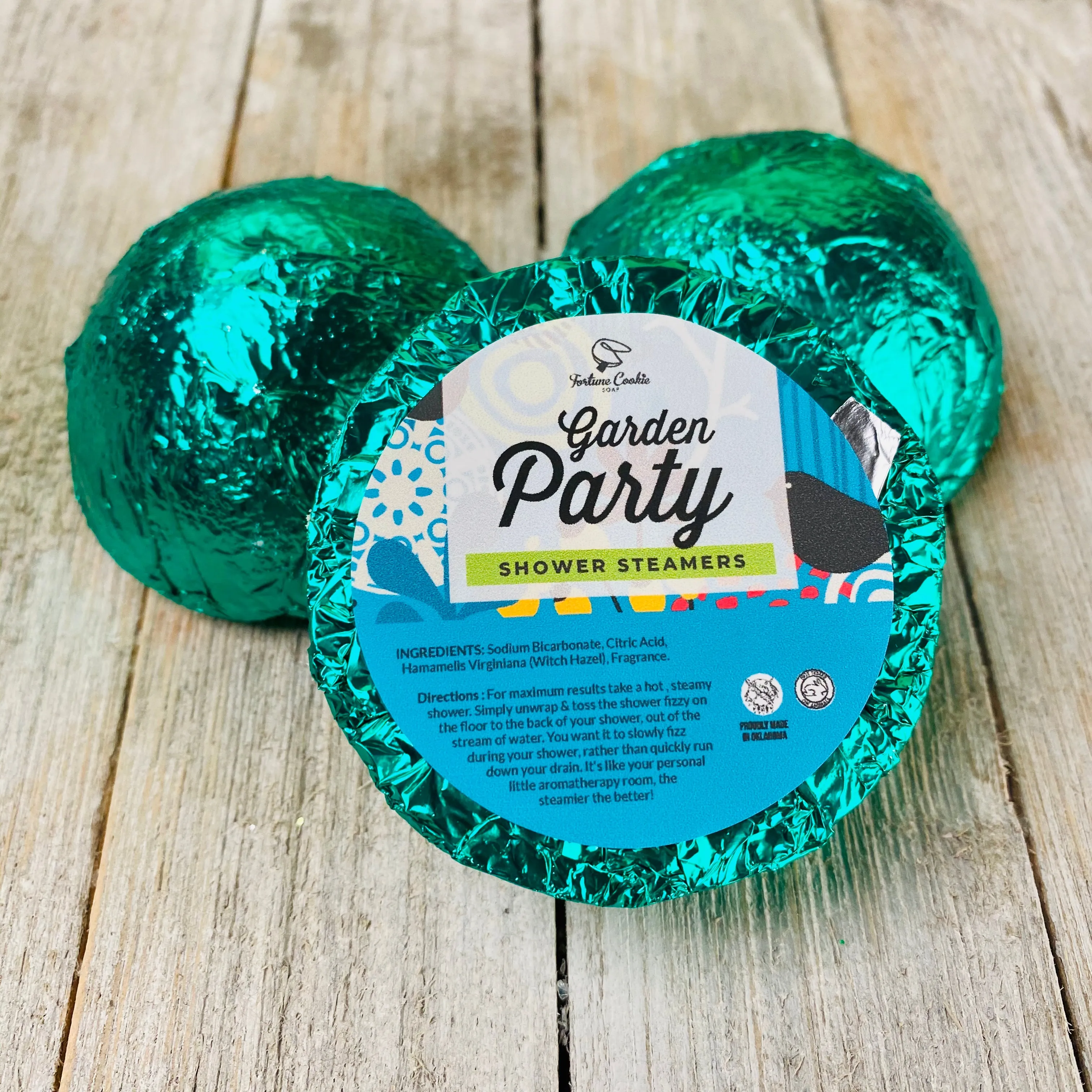 GARDEN PARTY Shower Steamers