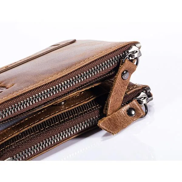 Genuine Leather Multifunctional Wallet