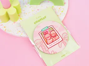 Gingie & Spice Kawaii Coaster | Make Memories Desk Decor | Cute Gingerbread Coaster