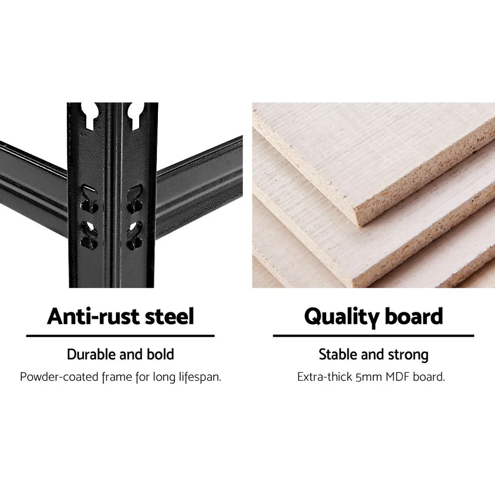Heavy-Duty 2.4m Adjustable Steel Storage Racks - Giantz