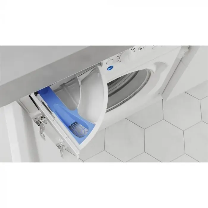 Indesit BIWMIL91485UK 9kg 1400rpm Integrated Washing Machine - White