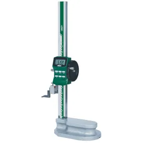 Insize 1156-600 Digital Height Gauge 0-600mm Range ±0.05mm Accuracy with Driving Wheel and Carbide-Tipped Scriber