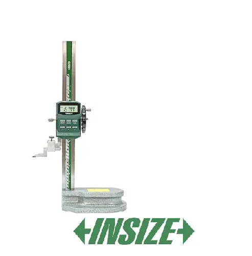 Insize 1156-600 Digital Height Gauge 0-600mm Range ±0.05mm Accuracy with Driving Wheel and Carbide-Tipped Scriber