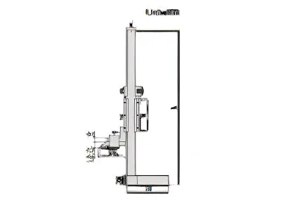 Insize 1253-200 Vernier Height Gauge 0-200mm Range 0.02mm Graduation with Carbide-Tipped Scriber