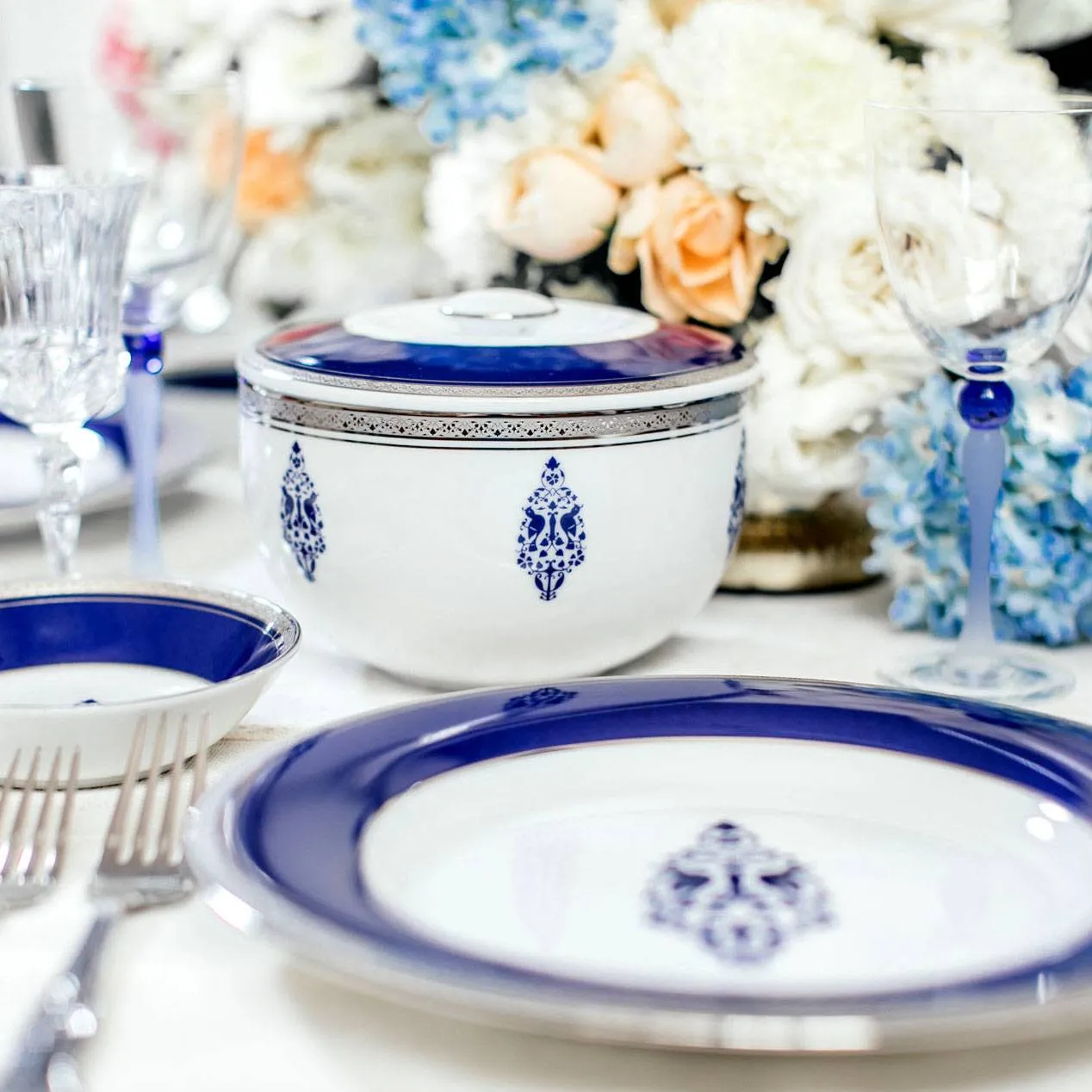 Jodhpur Evenings-  27 Piece Dinner Set