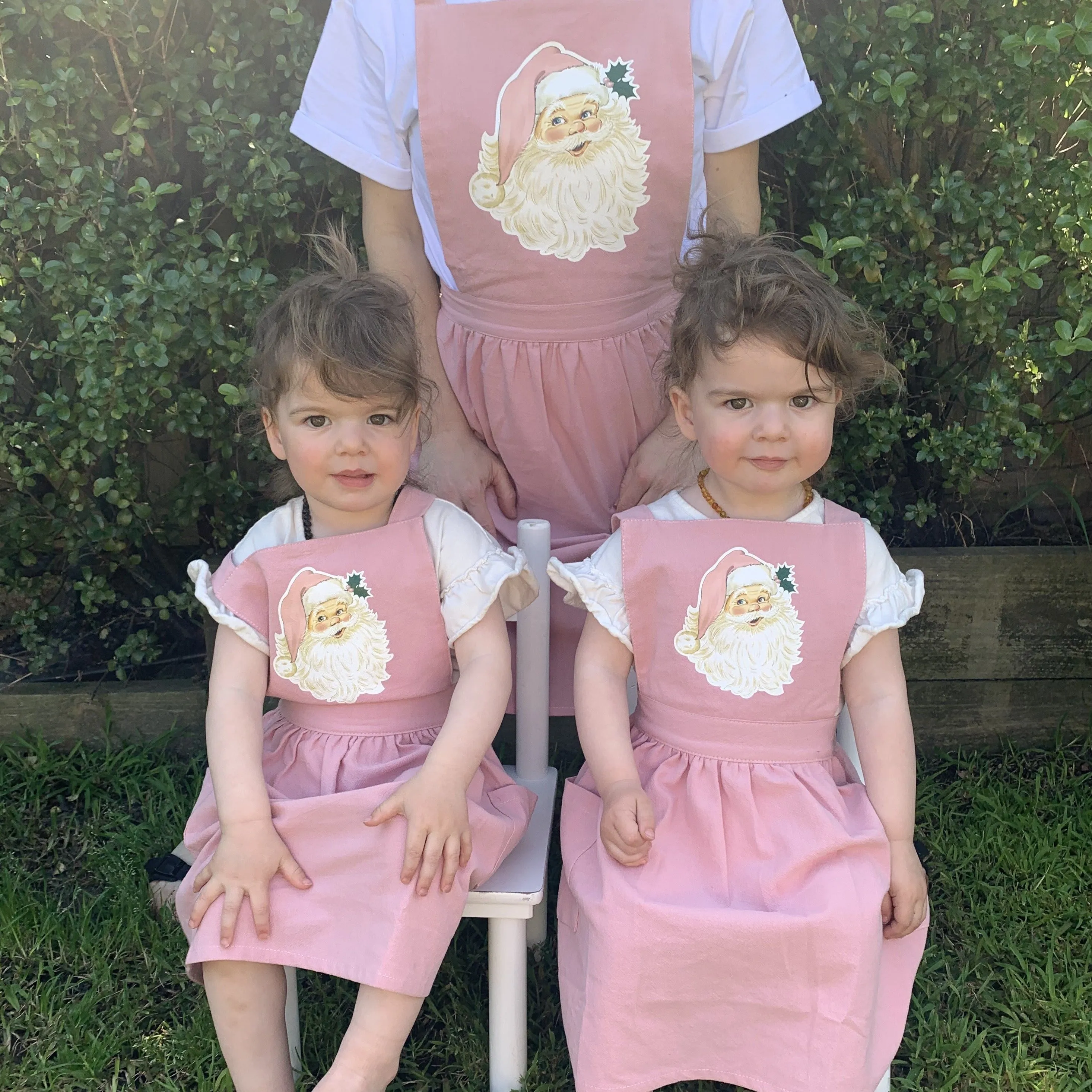 Jolly Mini Apron - Blush