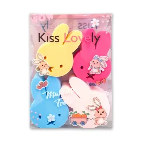 Kiss Powder Rabbit Puff Set
