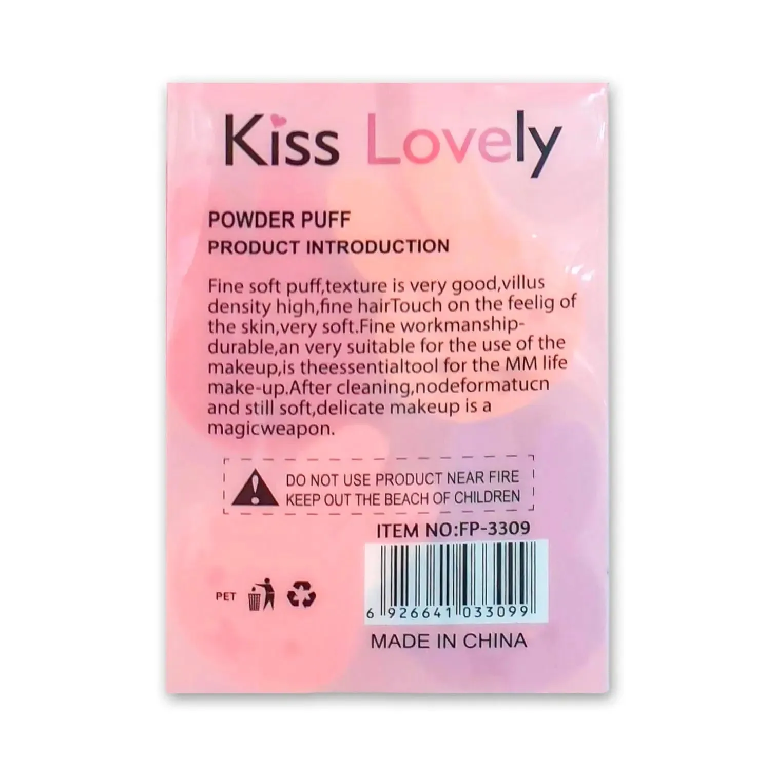 Kiss Powder Rabbit Puff Set
