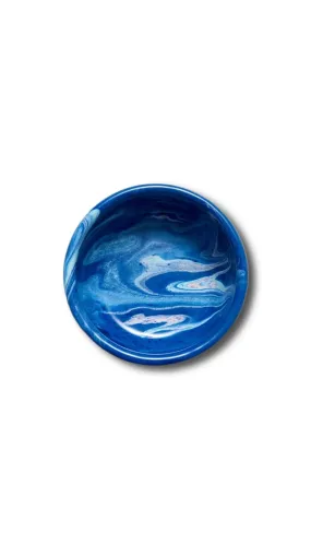 Multi Swirl Enamelware Bowl