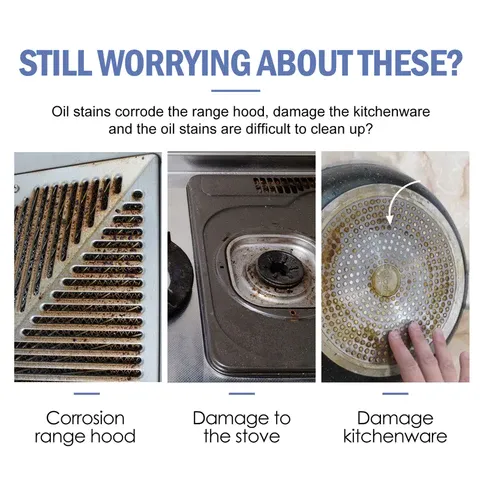 Powerful Kitchen All-purpose Cleaning Powder Foam Rust Remover