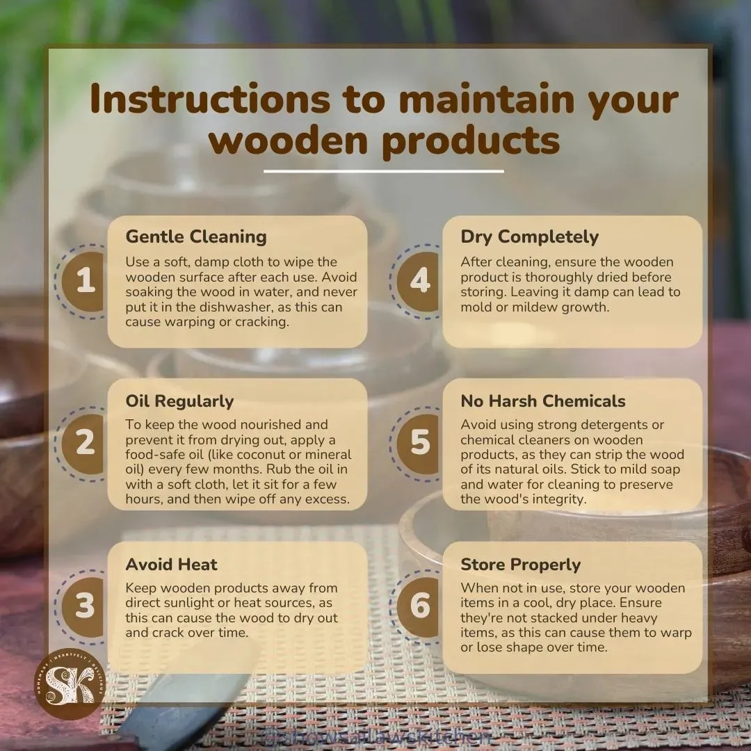 Premium 9 Cubed Wooden Spice Box from Sailaws Kitchen | Break-Free Fiberglass Lid
