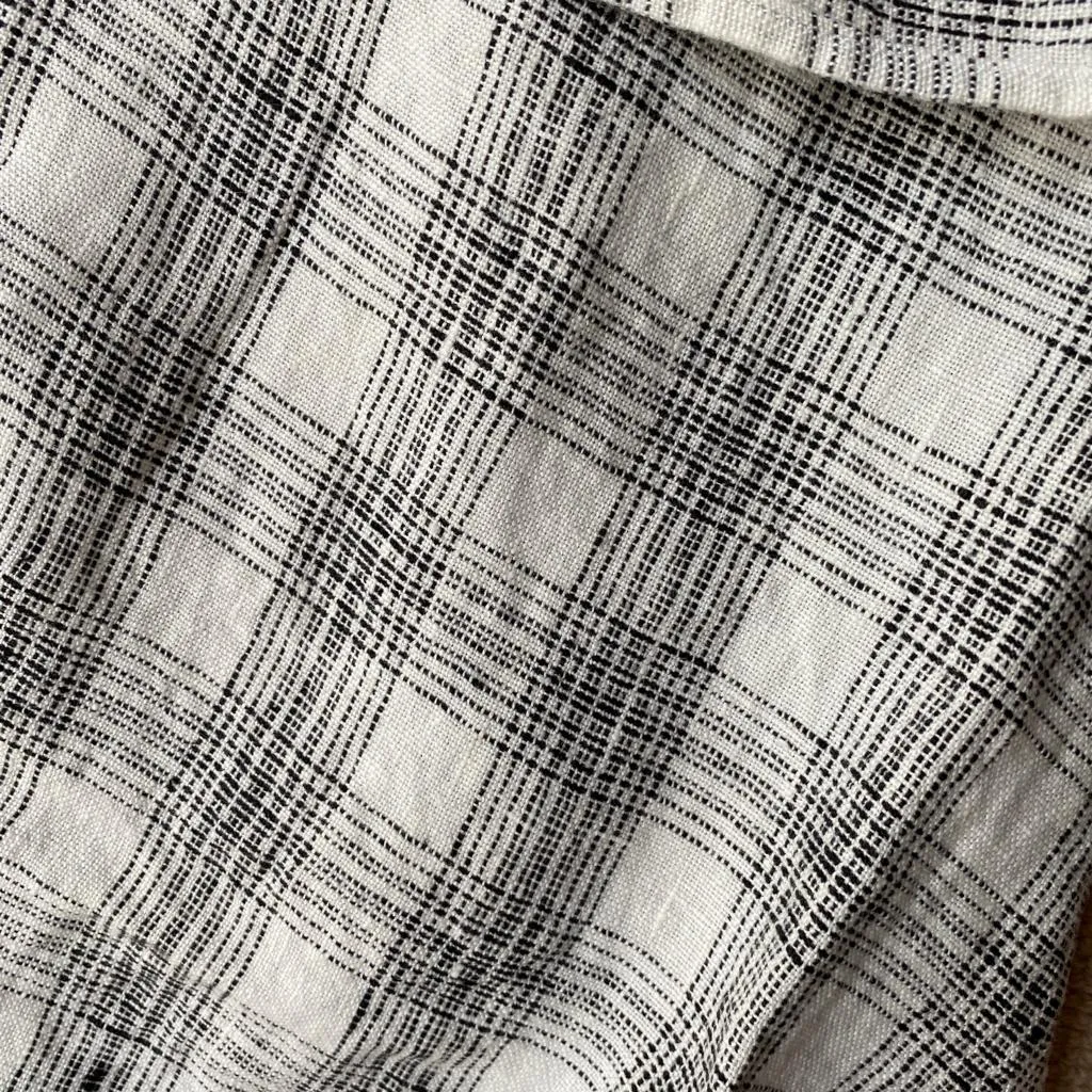 Pure Washed Linen Japanese Style Cross Back Apron