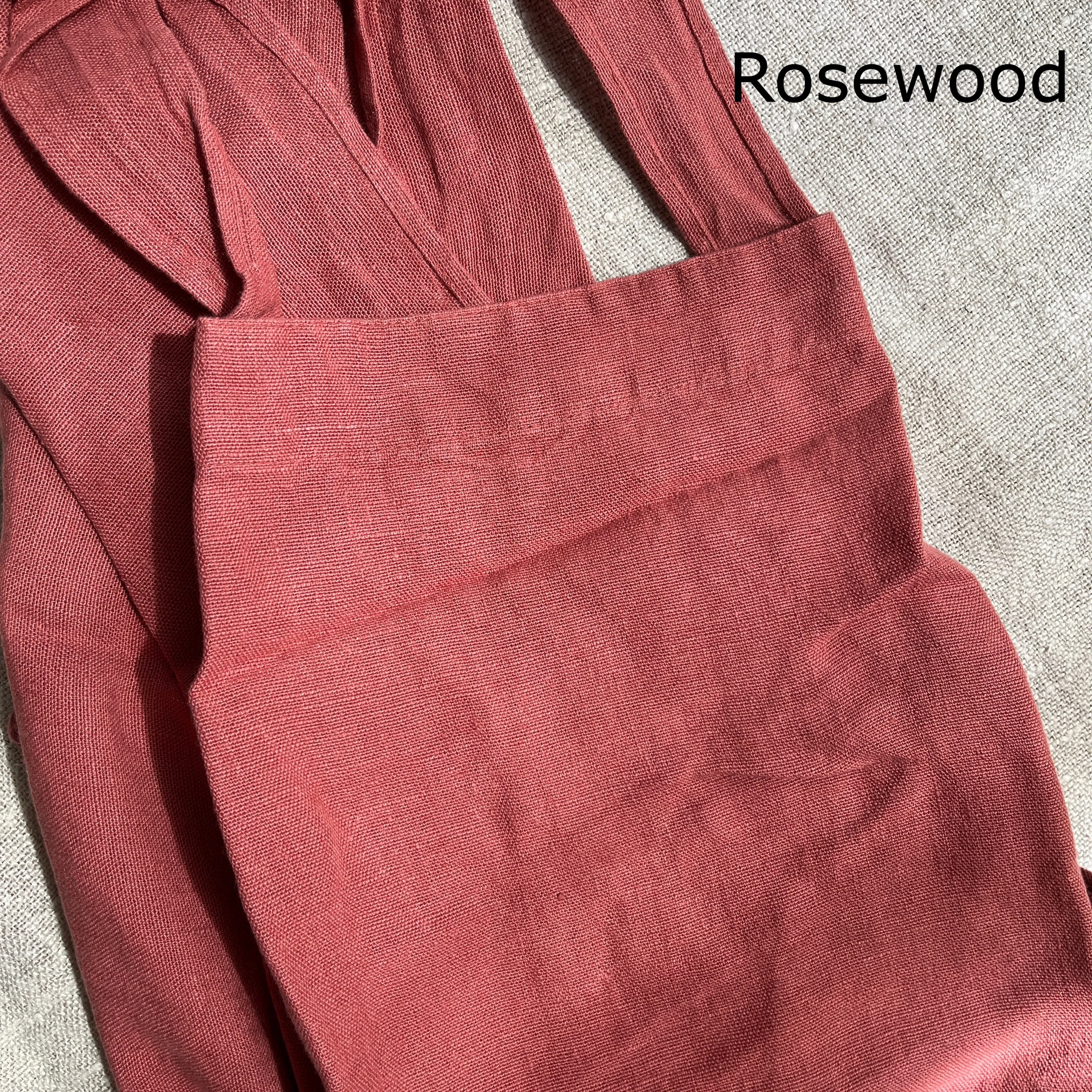 Pure Washed Linen Japanese Style Cross Back Apron