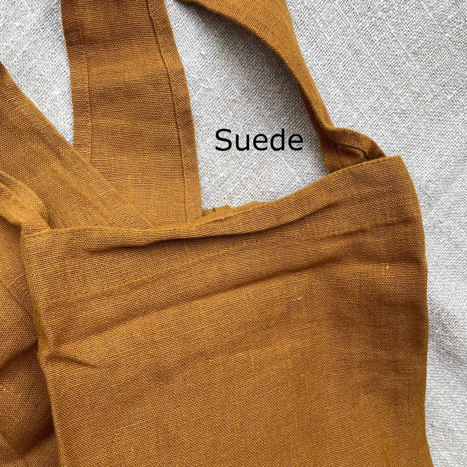 Pure Washed Linen Japanese Style Cross Back Apron