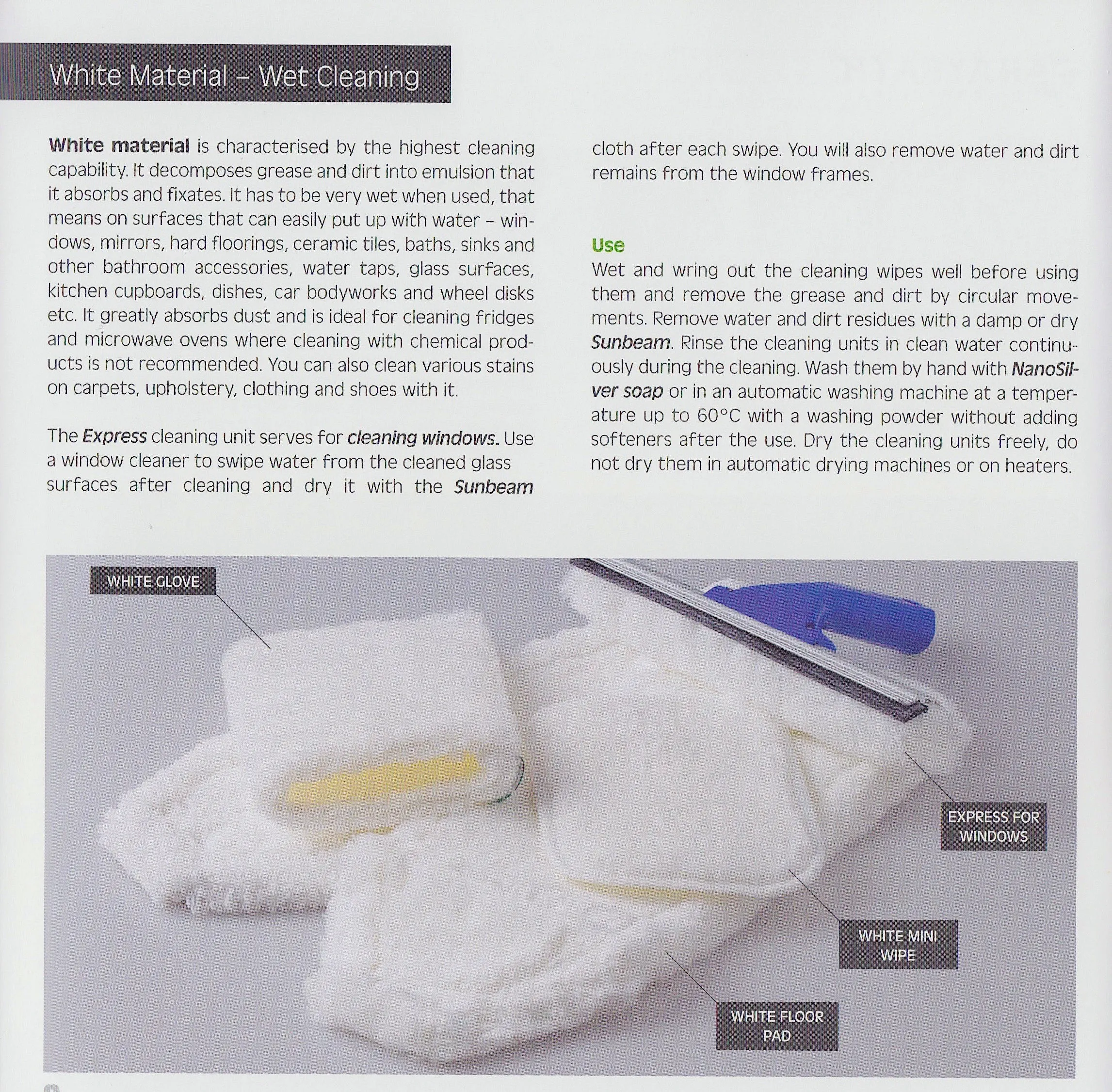 Raypath White Mini Wipe
