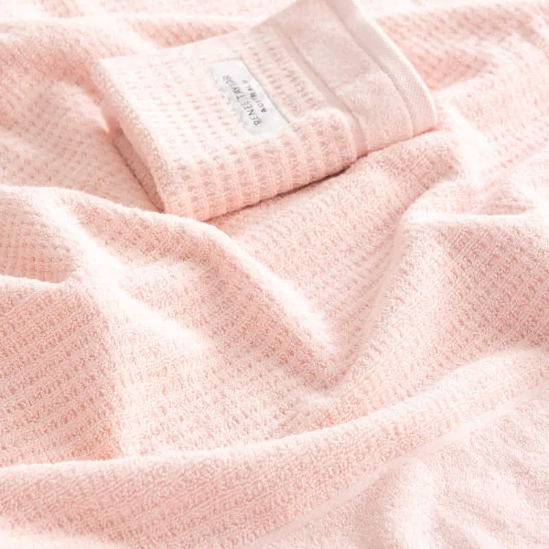 Renee Taylor Cambridge Textured 4 Piece Primrose Bath Towel Pack