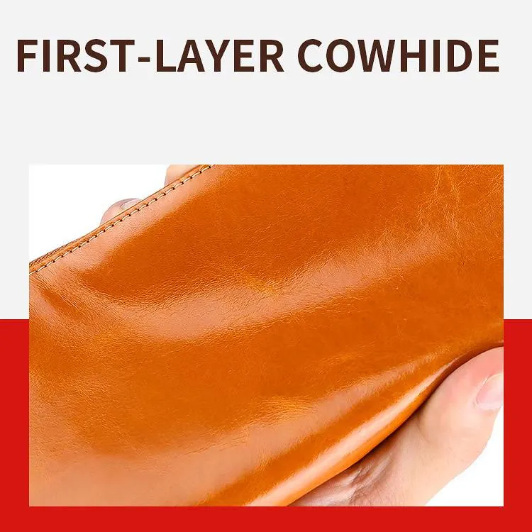RFID Multifunctional Large Capacity Trifold Wallet