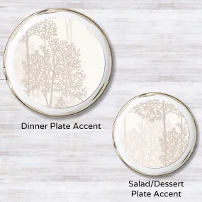 River Birch Plate Accent