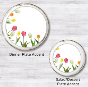 Spring Ring Plate Accent