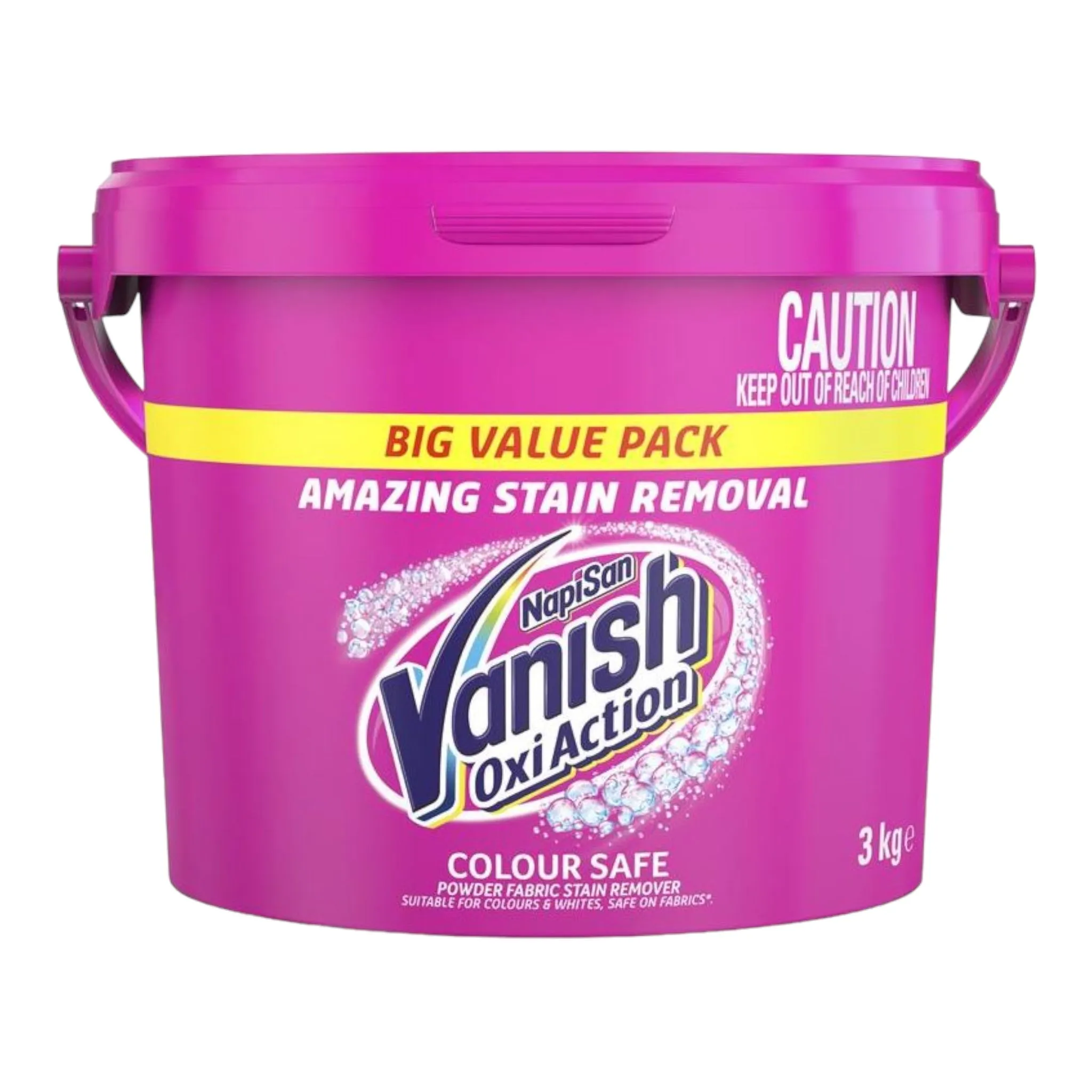 Vanish Napisan Oxi Action Fabric Stain Remover Powder 3kg